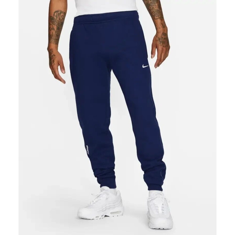 Nike x Drake Nocta Cardinal Stock Fleece Pants Sweatpants Blue Men's Sz XS